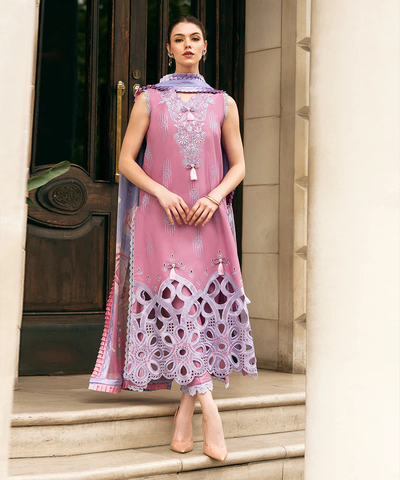 MUSHQ Dhanak Embroidered With Digital Printed Wool Shawl-662