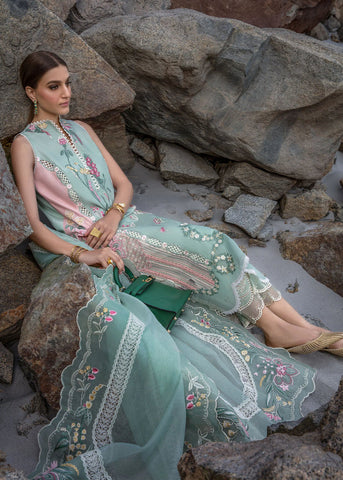 Crimson-3 Piece (Unstitched) Premium Linen Embroidered Shirt With Slub Ready-to-Wear Dupatta - KW1131