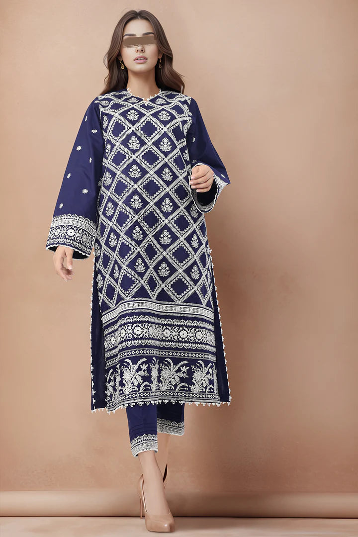 SAYA 3-PC Embroidered DHANAK Stuff