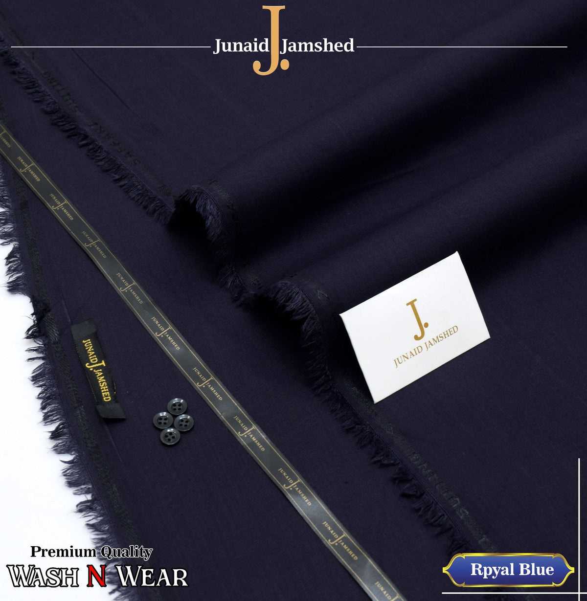 J. Men's Wash'n Wear Soft Smooth - Winter Collection 2024 - Royal Blue