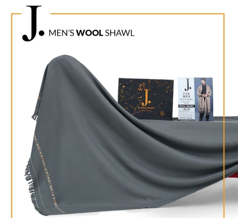 J. PREMIUM ACRYLIC Wool Shawl Ready to Wear CW10