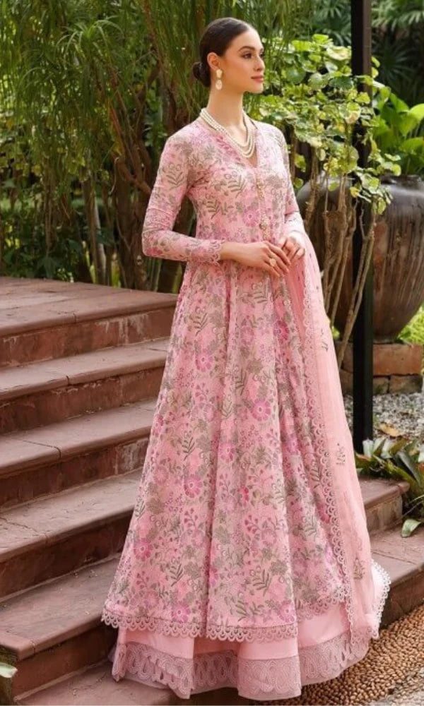 BAREEZE Heavy Embroidered - 3PC Luxury Lawn Collection
 AW-23