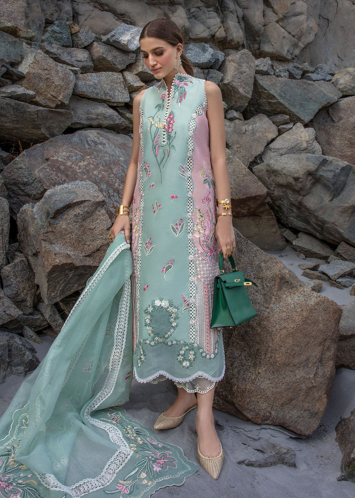 Crimson-3 Piece (Unstitched) Premium Linen Embroidered Shirt With Slub Ready-to-Wear Dupatta - KW1131