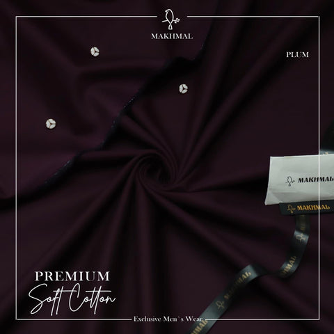 MAKHMAL Premium Soft-COTTON - PLUM
