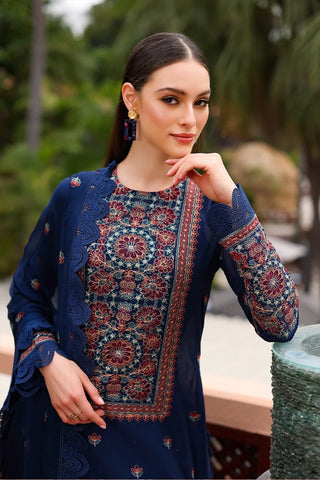 BAREEZE Heavy Embroidered - 3PC Luxury Lawn Collection
 AW-24