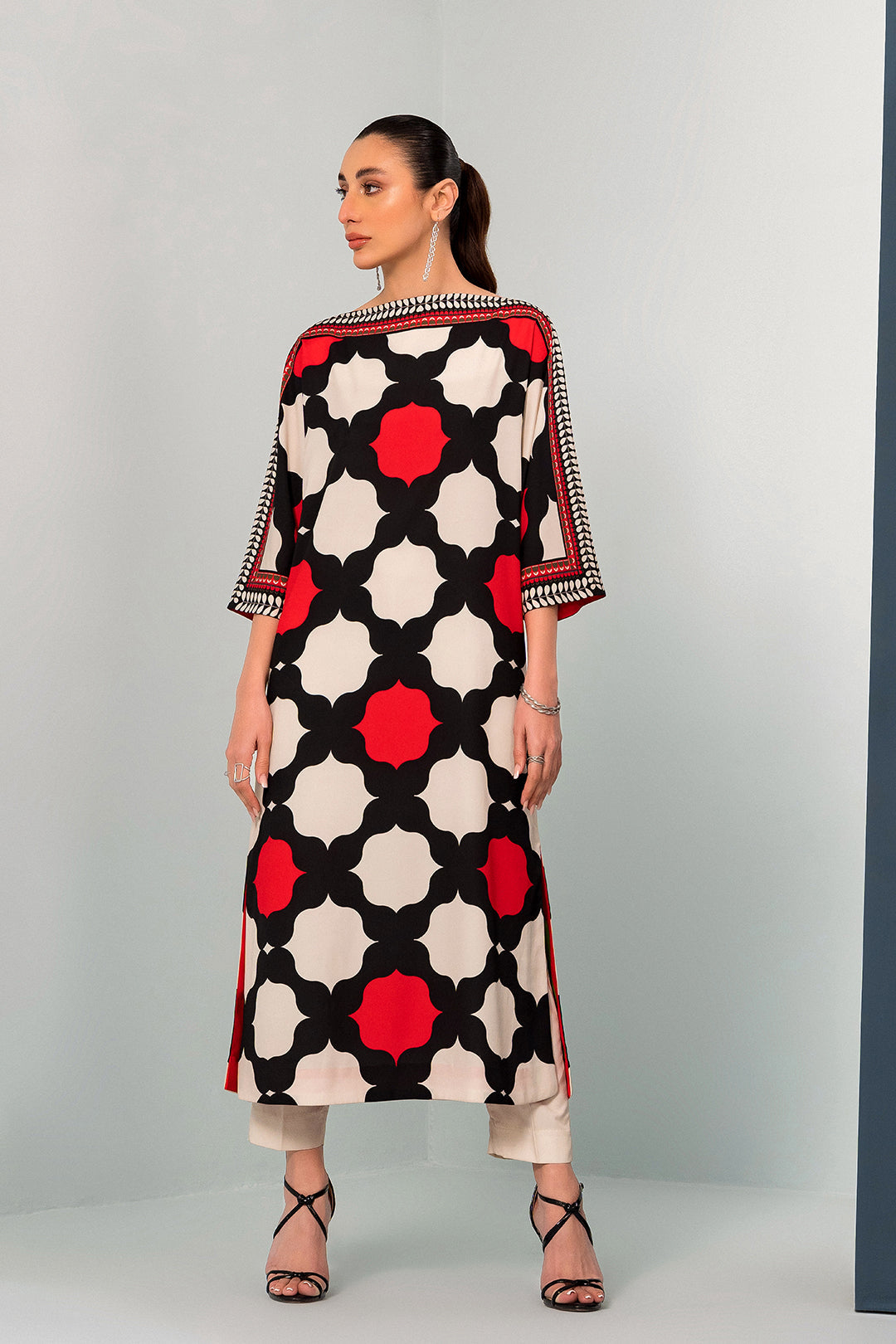 LULUSAR SILK 2PC DIGITAL PRINTED A0323