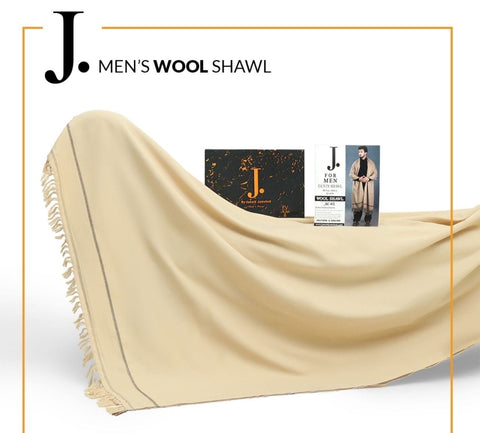 J. PREMIUM ACRYLIC Wool Shawl Ready to Wear CW16