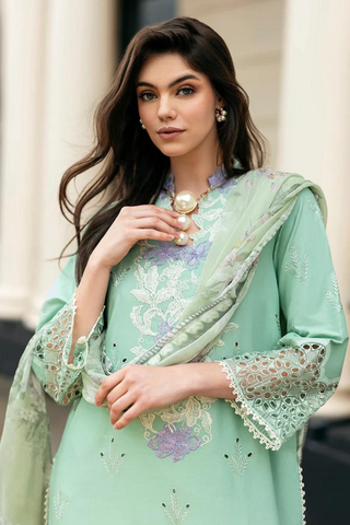 MUSHQ 3PC LAWN EMBROIDERED A657