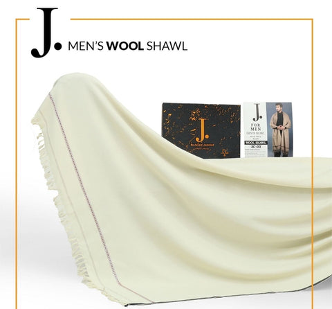J. PREMIUM ACRYLIC Wool Shawl Ready to Wear CW15