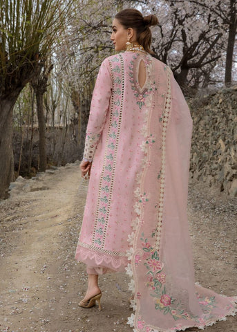 Crimson-3 Piece (Unstitched) Premium Linen Embroidered Shirt With Slub Ready-to-Wear Dupatta - KW1131