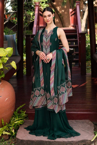 BAREEZE Heavy Embroidered - 3PC Luxury Lawn Collection
 AW-21