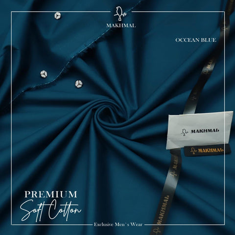 MAKHMAL Premium Soft-COTTON - OCCEAN BLUE
