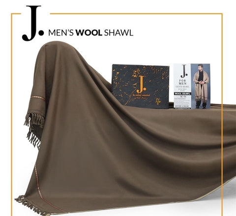 J. PREMIUM ACRYLIC Wool Shawl Ready to Wear CW12