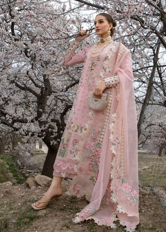 Crimson-3 Piece (Unstitched) Premium Linen Embroidered Shirt With Slub Ready-to-Wear Dupatta - KW1131