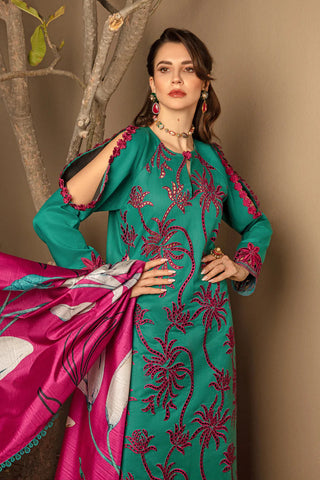 Rang Rasiya 3-PC Embroidered DHANAK Stuff